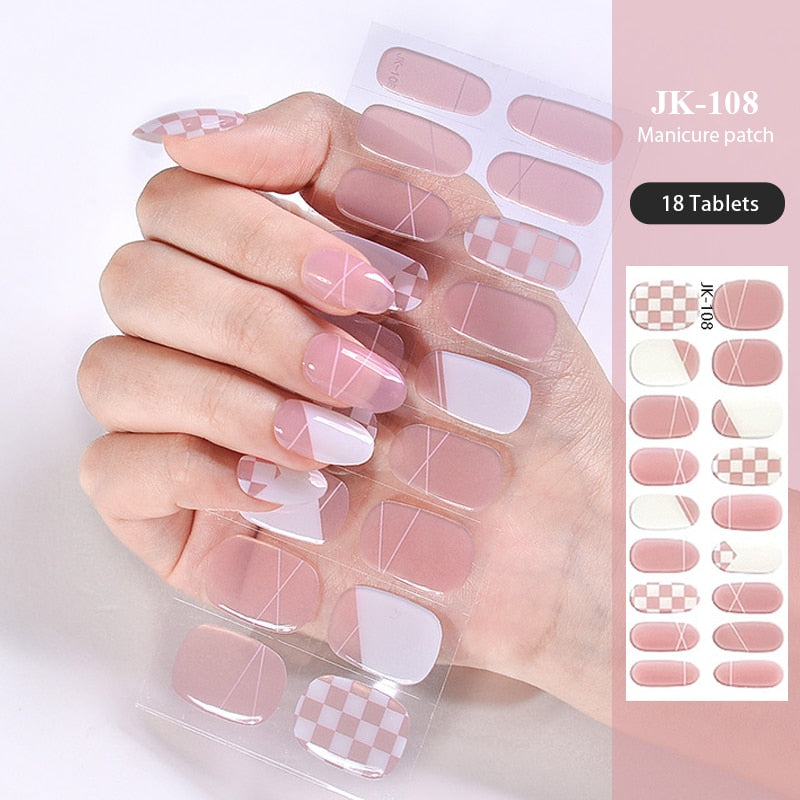 Semi-Cured Gel Nail Patch