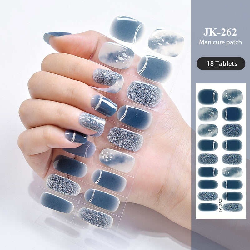 Semi-Cured Gel Nail Patch