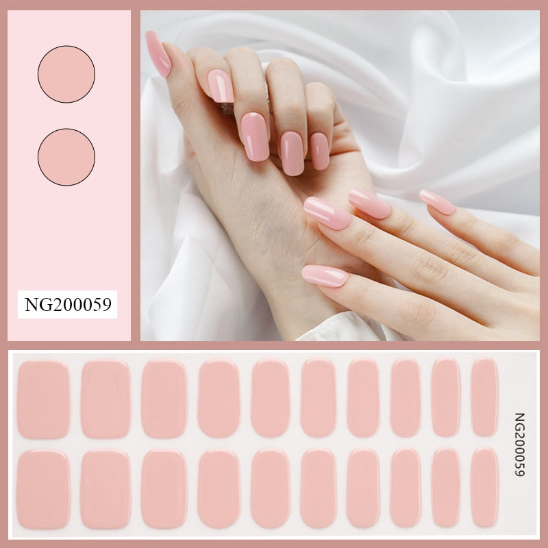 Semi-Cured Gel Nail Patch