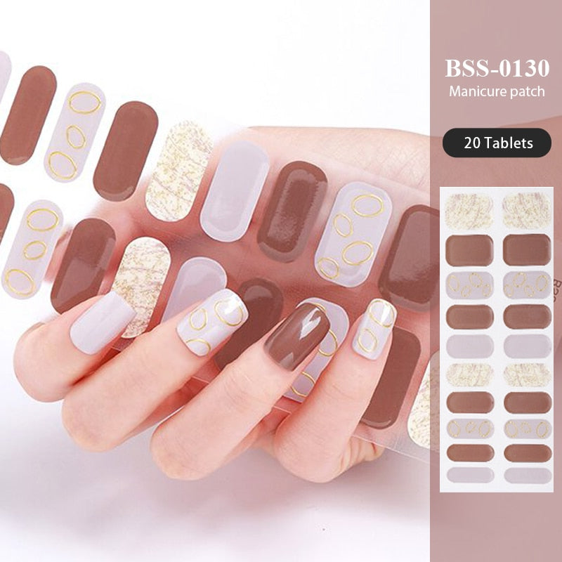 Semi-Cured Gel Nail Patch
