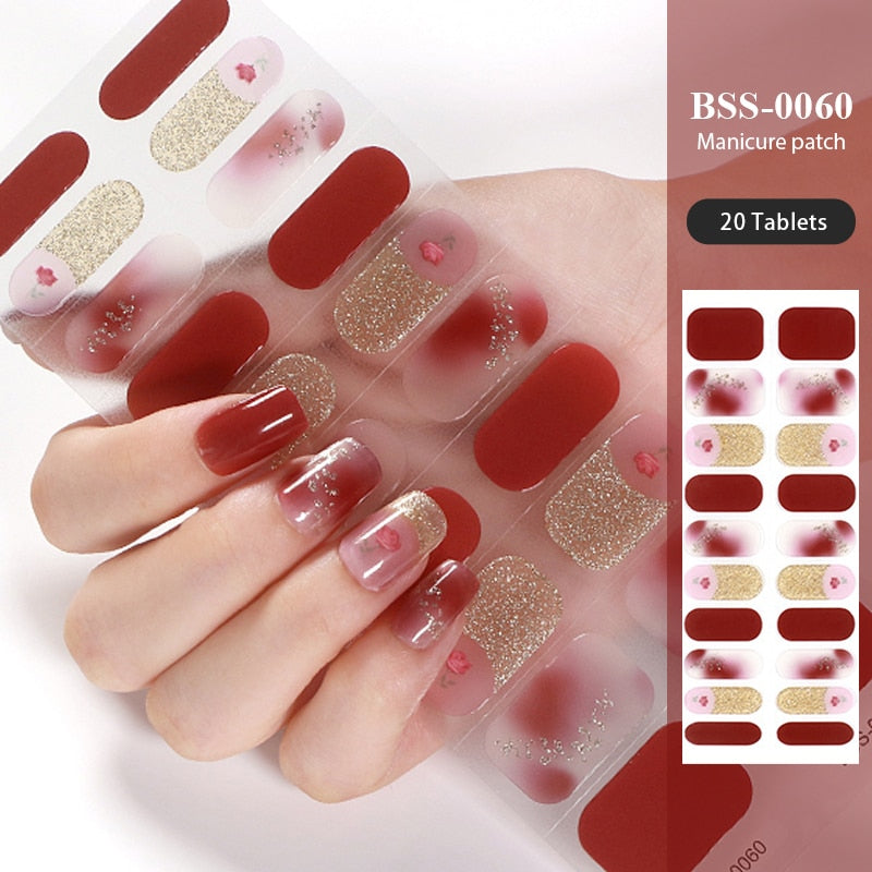 Semi-Cured Gel Nail Patch