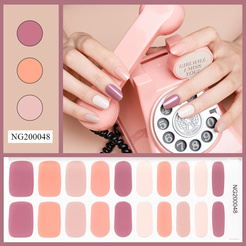 Semi-Cured Gel Nail Patch
