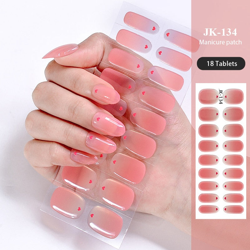Semi-Cured Gel Nail Patch
