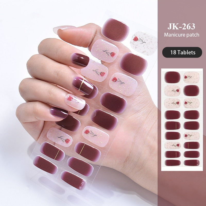 Semi-Cured Gel Nail Patch