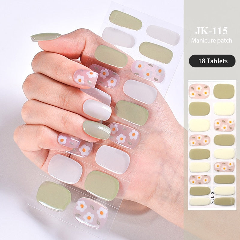 Semi-Cured Gel Nail Patch