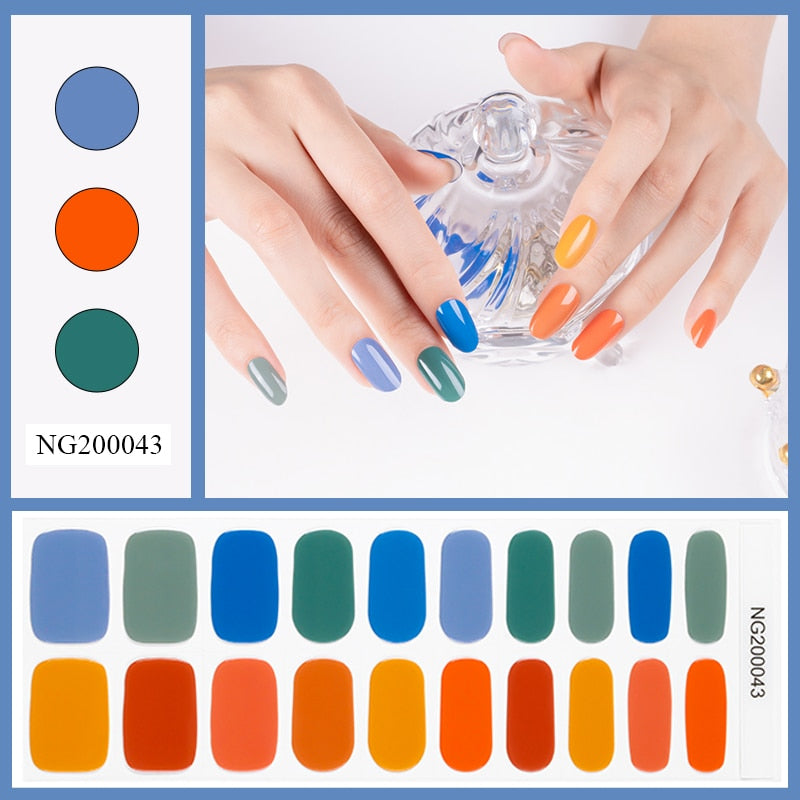 Semi-Cured Gel Nail Patch