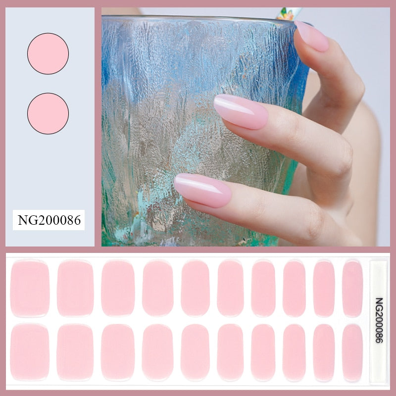 Semi-Cured Gel Nail Patch