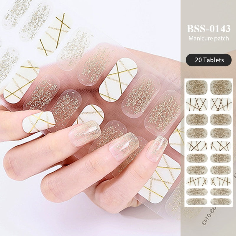 Semi-Cured Gel Nail Patch