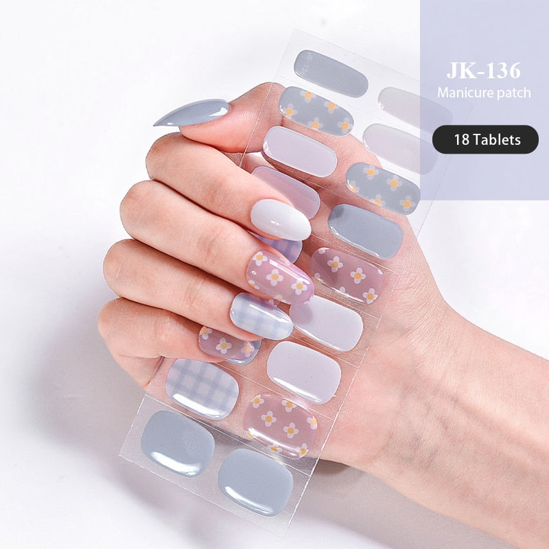 Semi-Cured Gel Nail Patch