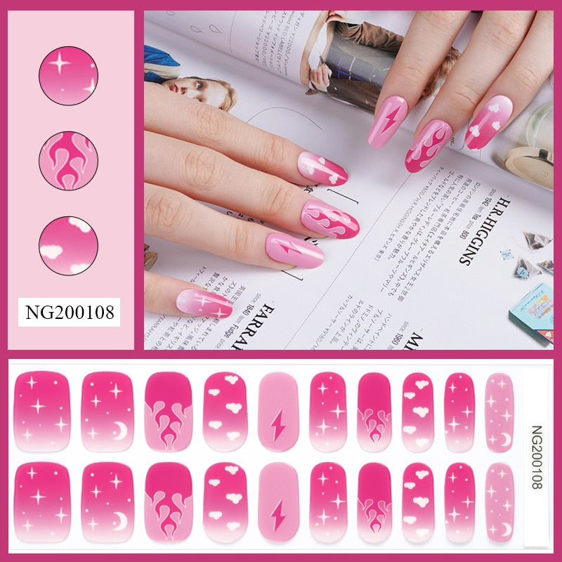 Semi-Cured Gel Nail Patch