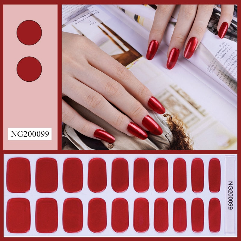 Semi-Cured Gel Nail Patch