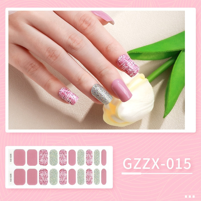 Semi-Cured Gel Nail Patch