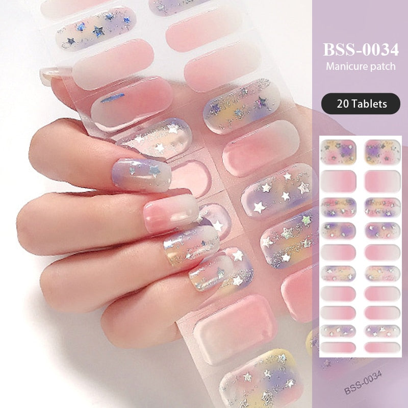 Semi-Cured Gel Nail Patch