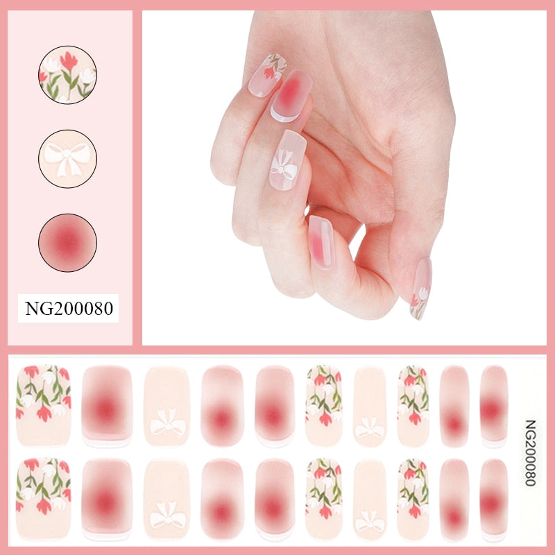 Semi-Cured Gel Nail Patch