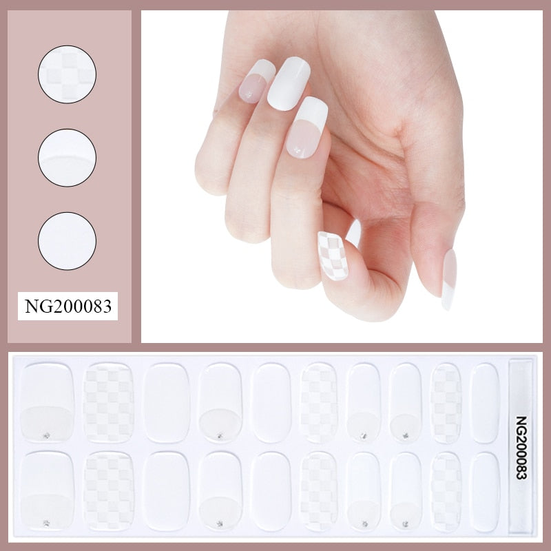 Semi-Cured Gel Nail Patch