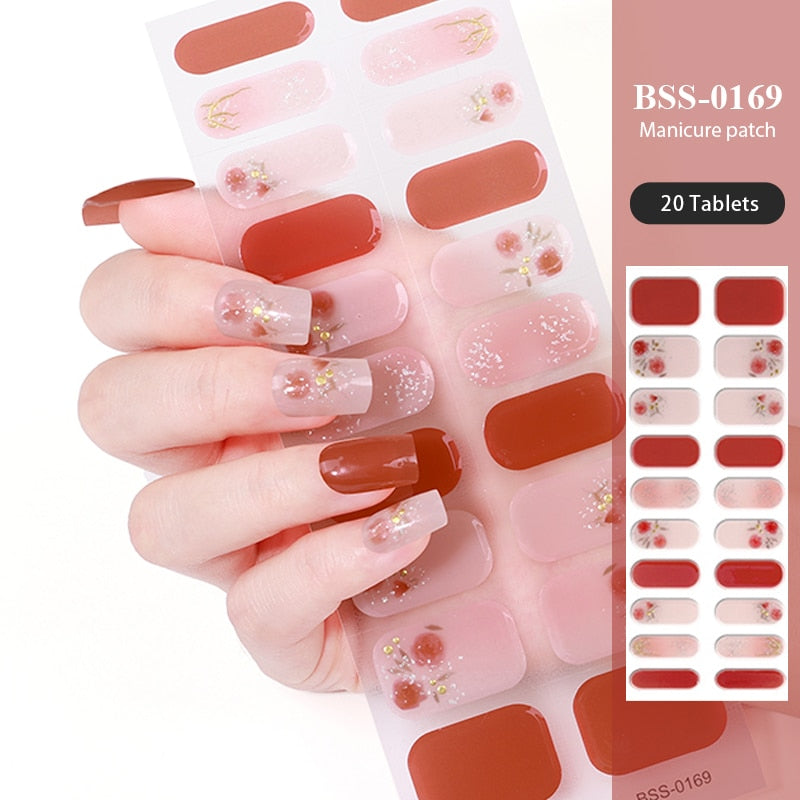 Semi-Cured Gel Nail Patch
