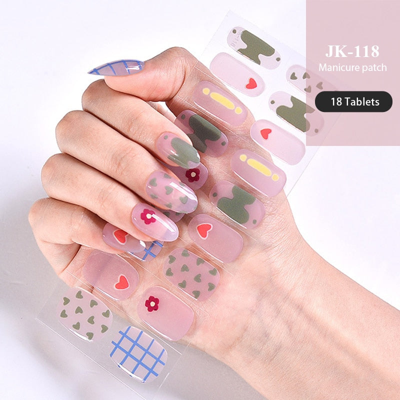 Semi-Cured Gel Nail Patch