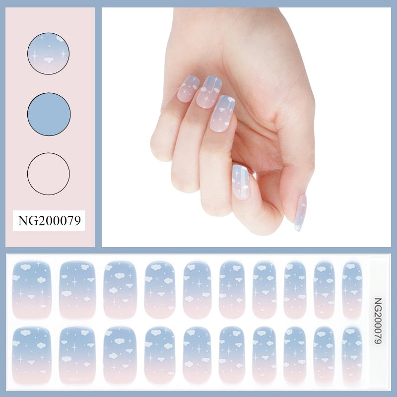 Semi-Cured Gel Nail Patch