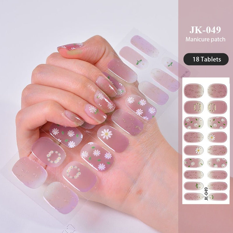 Semi-Cured Gel Nail Patch