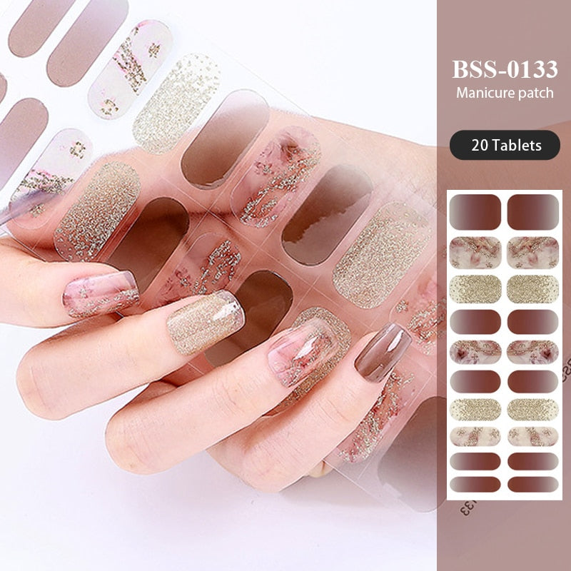 Semi-Cured Gel Nail Patch