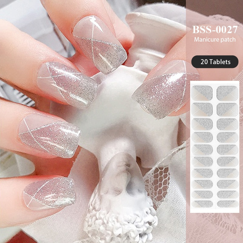 Semi-Cured Gel Nail Patch