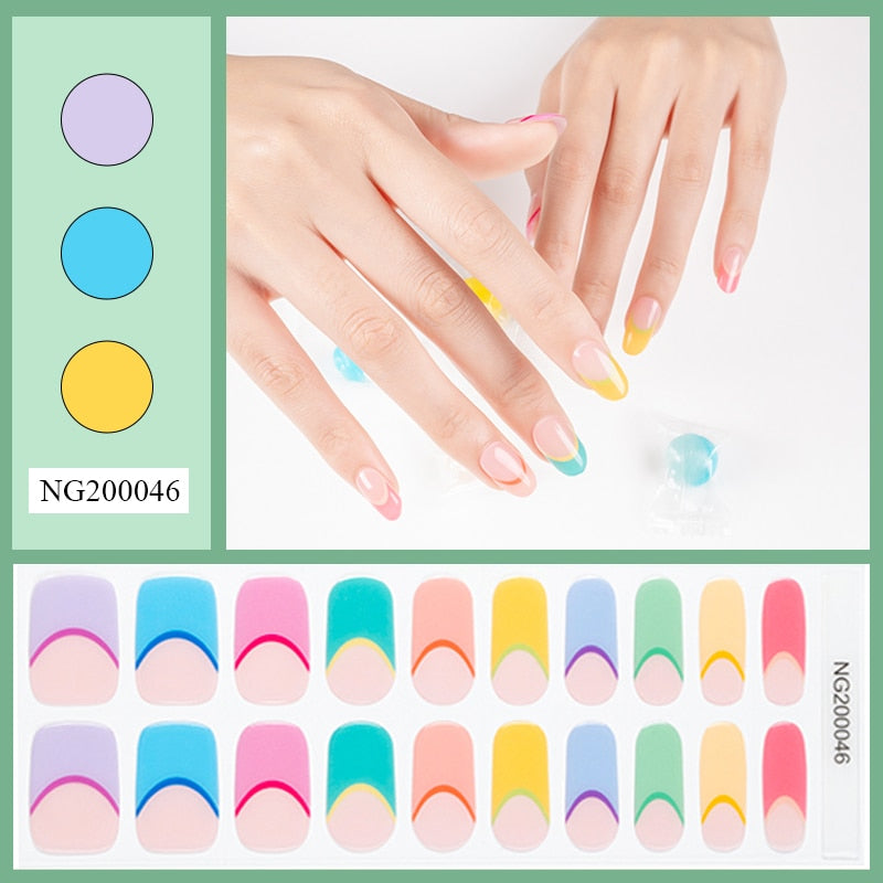 Semi-Cured Gel Nail Patch