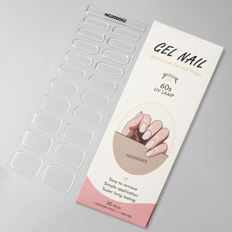 Semi-Cured Gel Nail Patch
