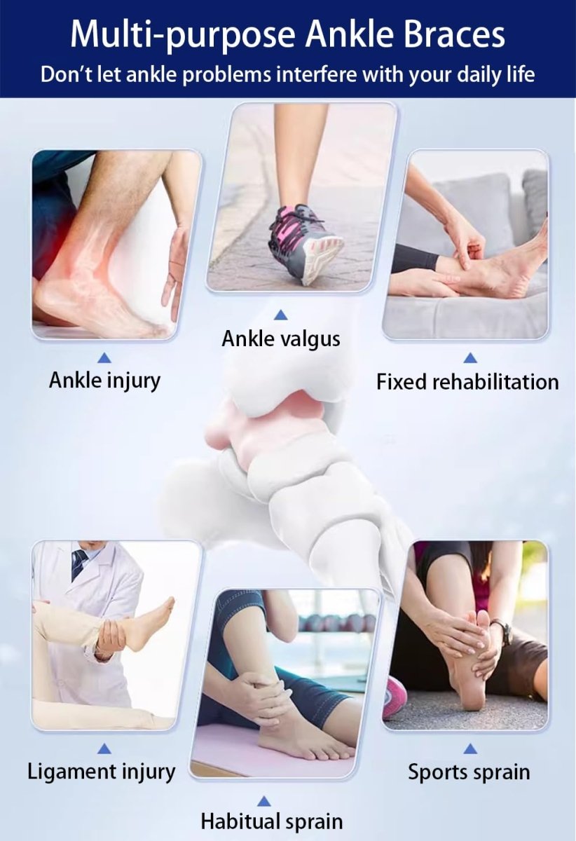 Ankle Compression Sleeve / Pair - LightsBetter