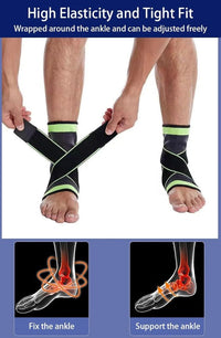 Thumbnail for Ankle Compression Sleeve / Pair - LightsBetter