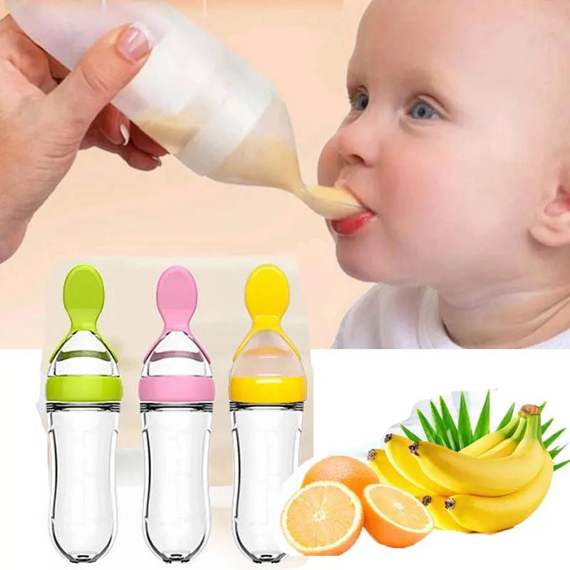Baby Feeder with Spoon - 4 Pack - Hot Deal 🔥 - LightsBetter