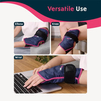 Thumbnail for Gel Ankle Ice Pack - Reusable Hot & Cold - LightsBetter