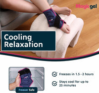 Thumbnail for Gel Ankle Ice Pack - Reusable Hot & Cold - LightsBetter