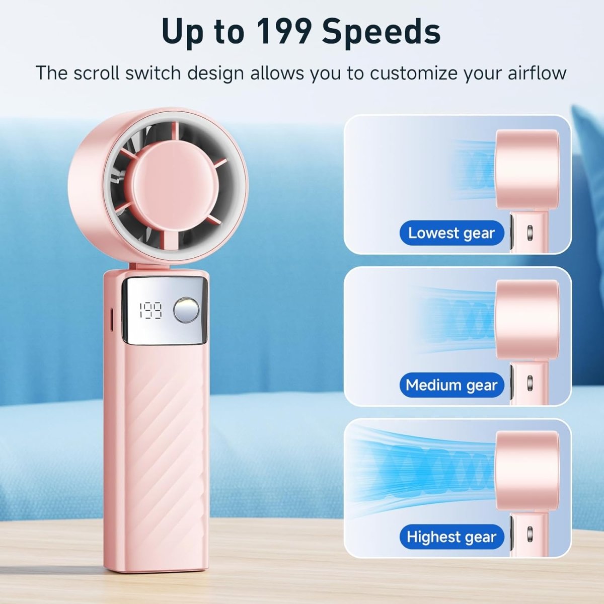 Portable Turbo Fan - LightsBetter