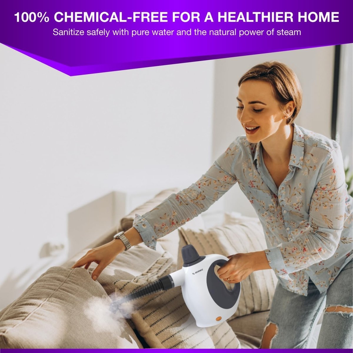 Powerful Steam Cleaner - LightsBetter