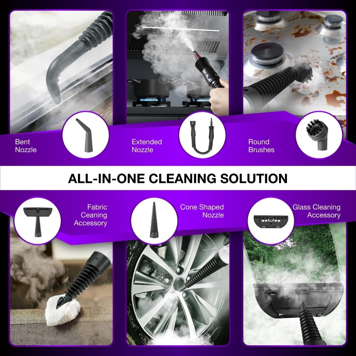Powerful Steam Cleaner - LightsBetter
