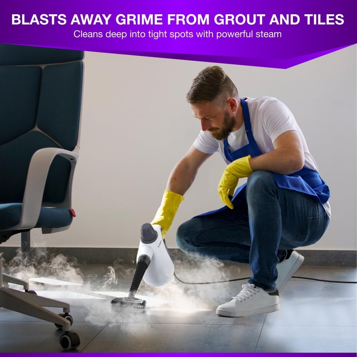 Powerful Steam Cleaner - LightsBetter