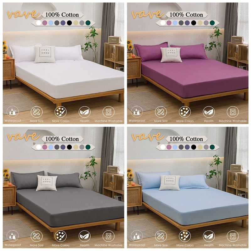 100% Cotton Mattress Protector - LightsBetter