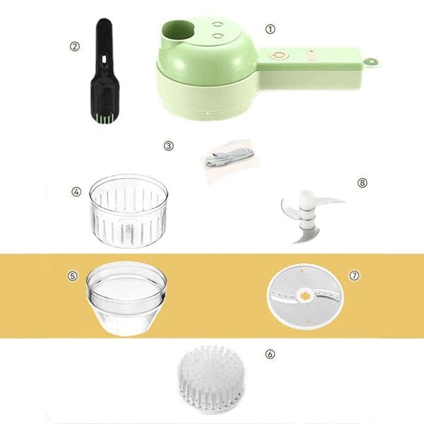 4 in 1 Multifunctional Vegetable Chopper - LightsBetter