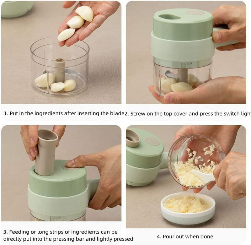 4 in 1 Multifunctional Vegetable Chopper - LightsBetter