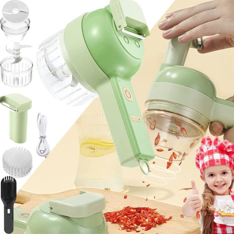 4 in 1 Multifunctional Vegetable Chopper - LightsBetter