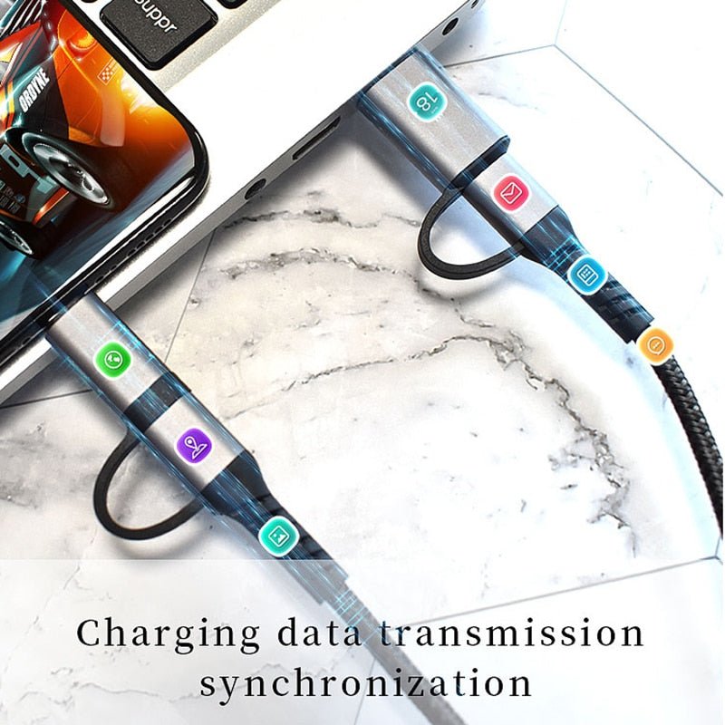 4 In 1 USB Cable - LightsBetter