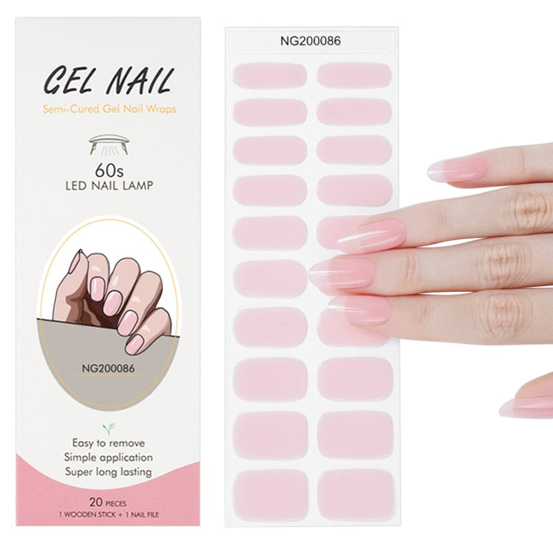 Semi-Cured Gel Nail Patch