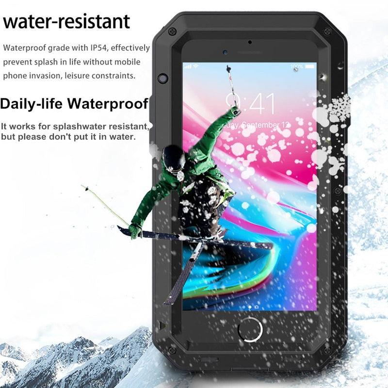 Armor Metal Phone Case/iPhone - LightsBetter