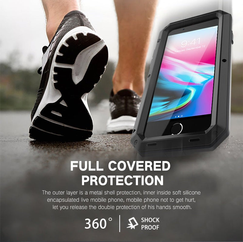 Armor Metal Phone Case/iPhone - LightsBetter