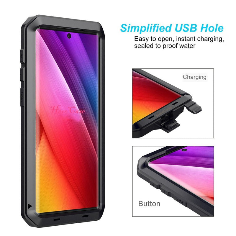 Armor Metal Phone Case/Samsung - LightsBetter