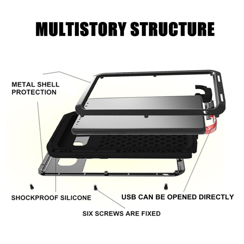 Armor Metal Phone Case/Samsung - LightsBetter