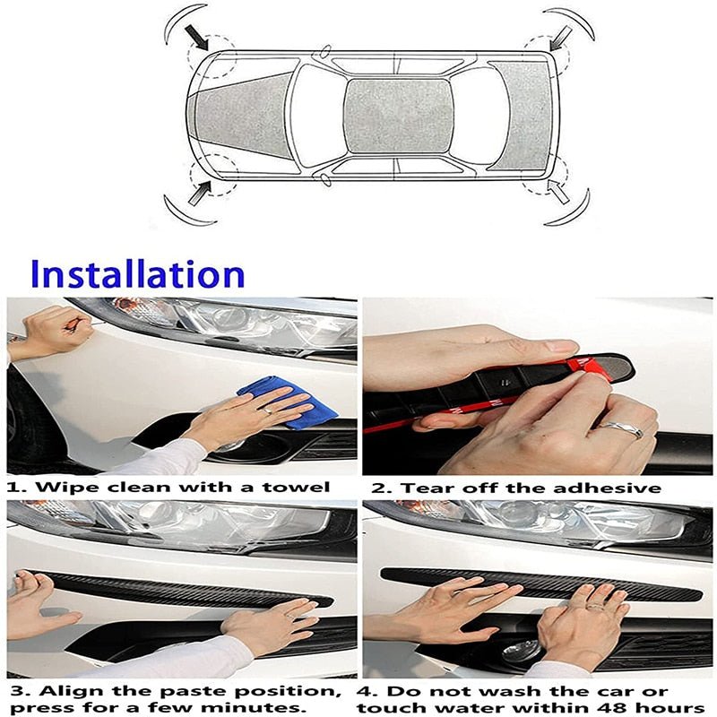 Auto Bumper Guard / 2Pcs - LightsBetter