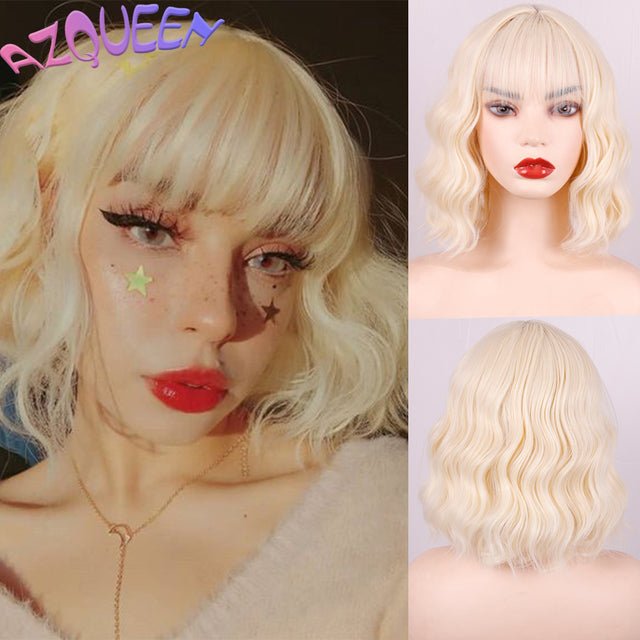 AZQUEEN Synthetic Wigs - LightsBetter