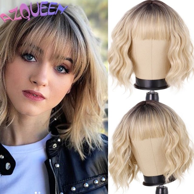 AZQUEEN Synthetic Wigs - LightsBetter