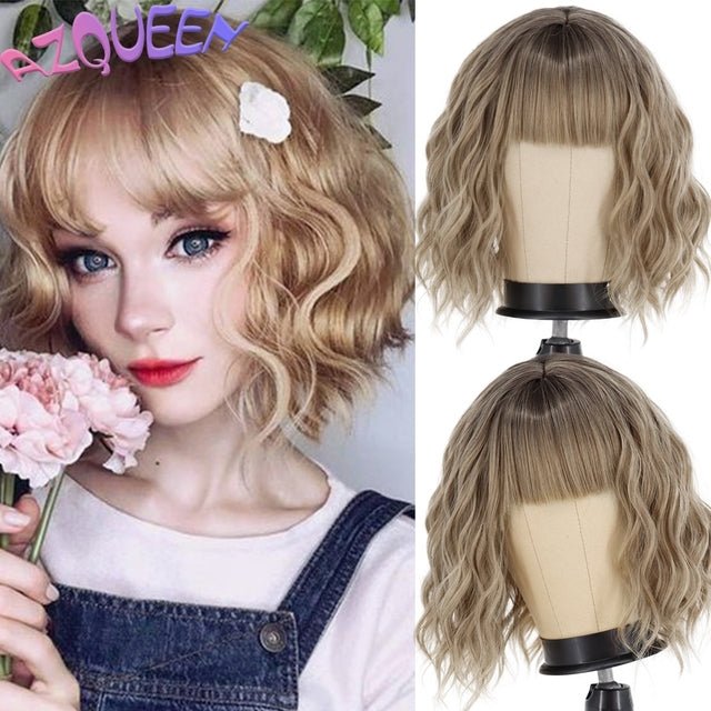 AZQUEEN Synthetic Wigs - LightsBetter